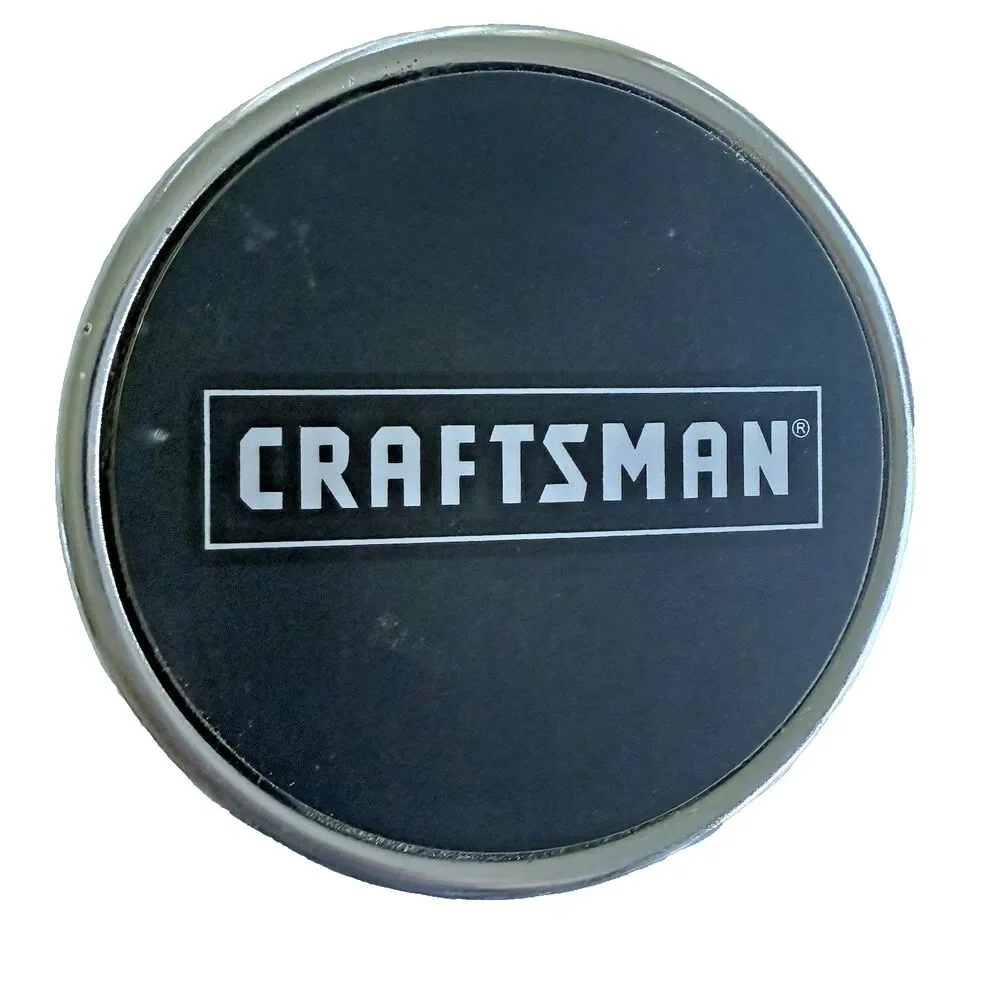 Craftsman Tools Man Cave Drink Coasters Qty 4 Garage Tools Pub Bar Chrome *READ*